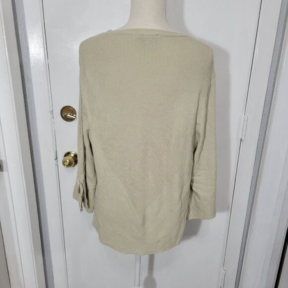 Michelle Nicole Cliche' Knit Tie Sweater - Picture 3 of 14